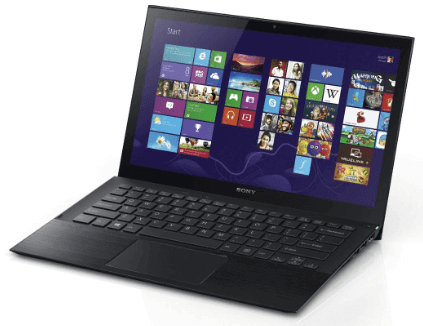 Computadora portátil con procesador Intel Core i5, Memoria RAM de 4 Gigabytes, SSD de 128 Gigabytes Sony VAIO Pro 13 SVP13227PL 027242964631